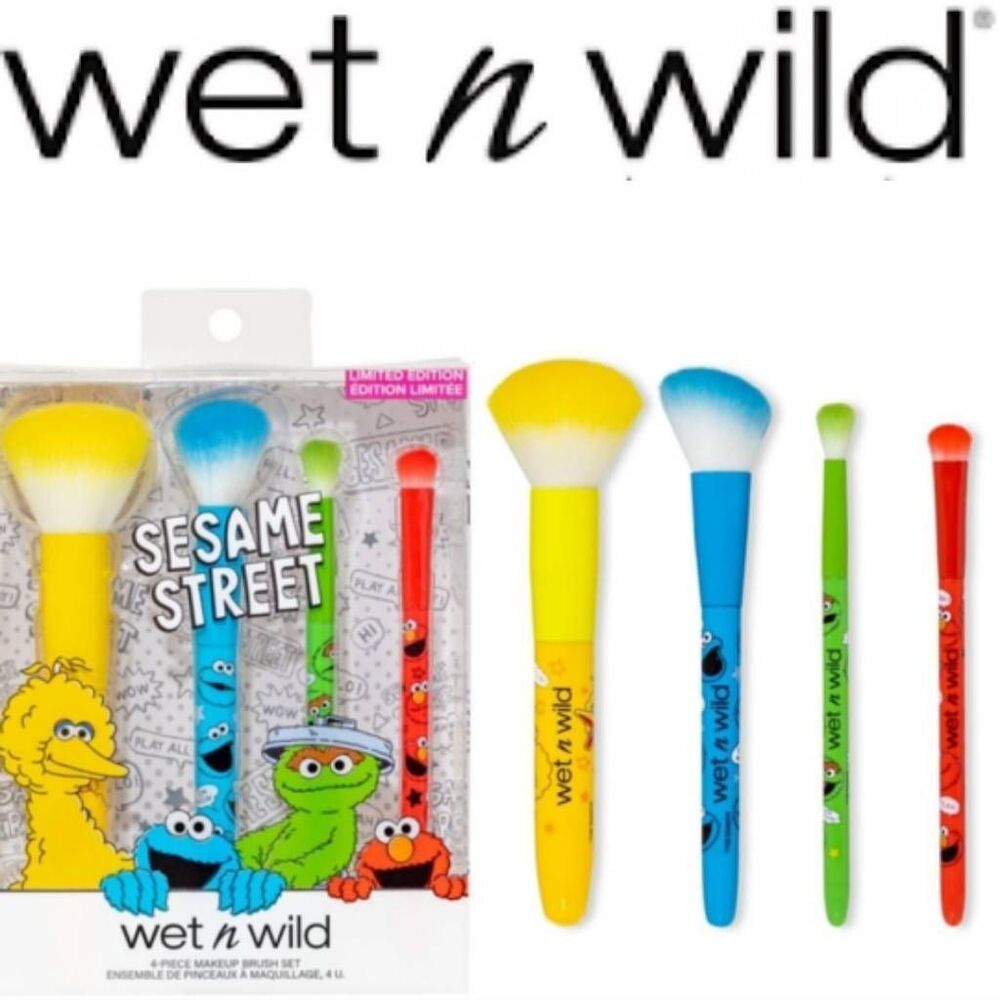 Wet-N-Wild X Sesame Street Makeup Brush Set‎